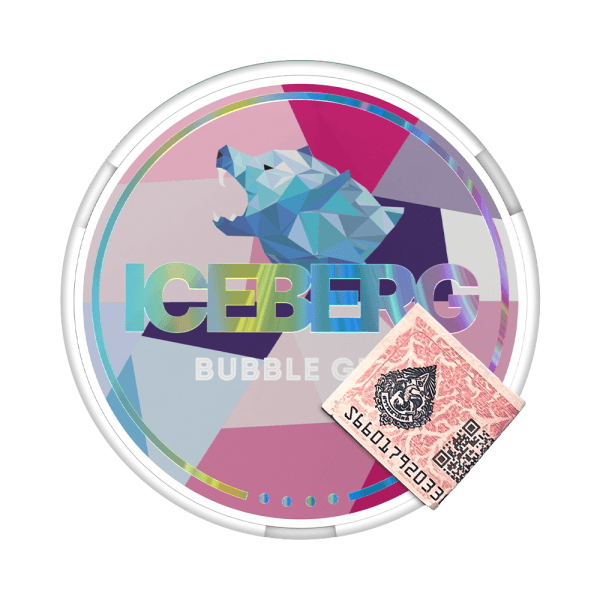 ICEBERG BUBBLE GUM — Сладкие конфетные подушечки | Таиланд